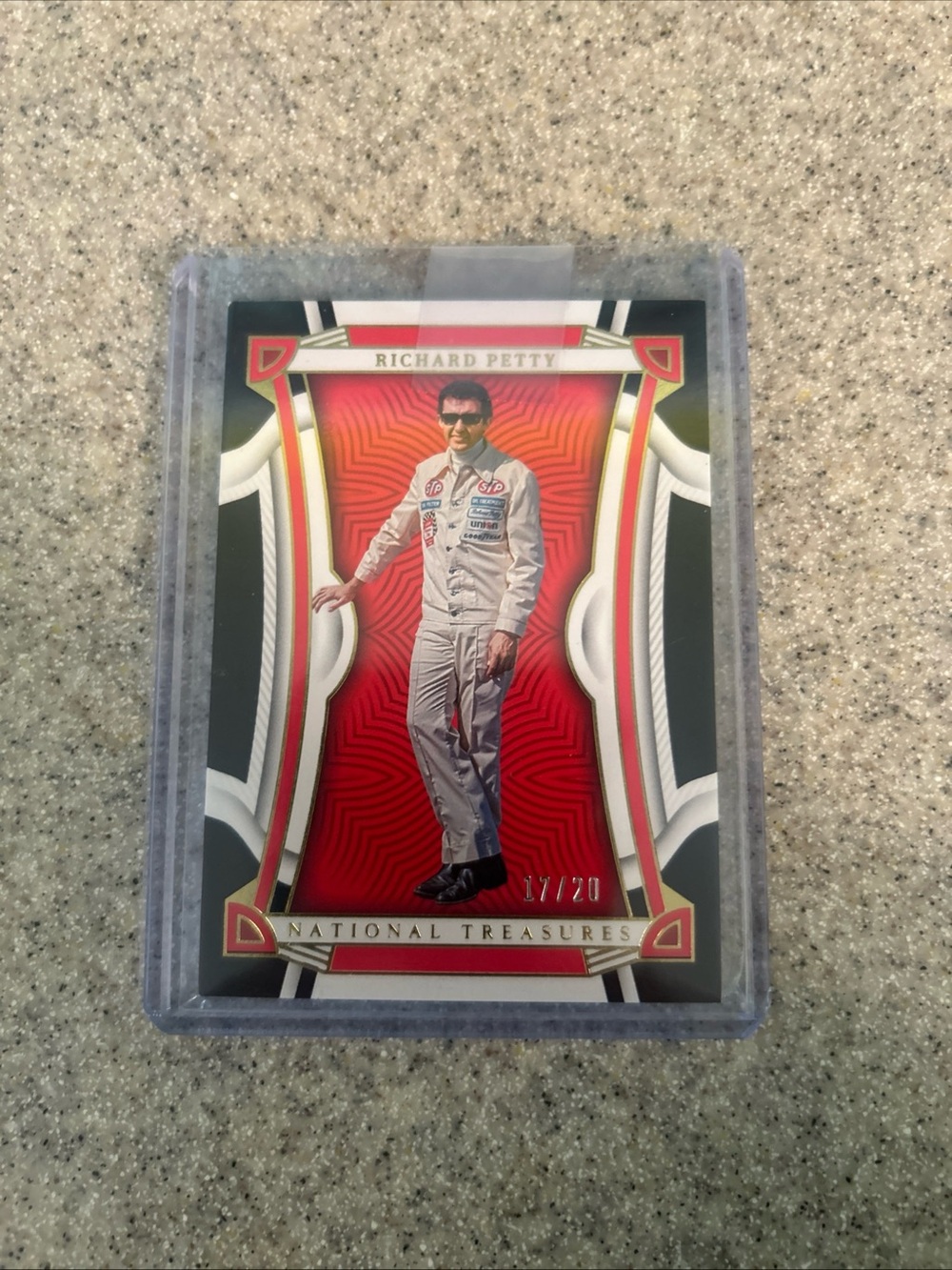 Richard Petty - 2023 Panini National Treasures #35 - MIDNIGHT /20 - RARE!